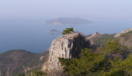 남해에 그린 아름다운 섬, 사량도 ,경상남도 거제시