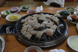 붕장어요리,경상남도 사천시,지역음식