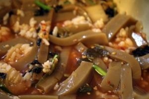 묵밥,경기도 안성시,지역음식