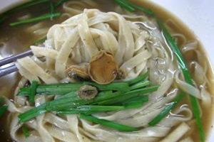부추 해물 칼국수,대전광역시 대덕구,지역음식