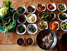 무등산 보리밥의 그 맛