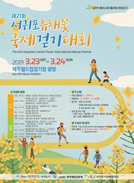 서귀포유채꽃국제걷기대회,지역축제,축제정보