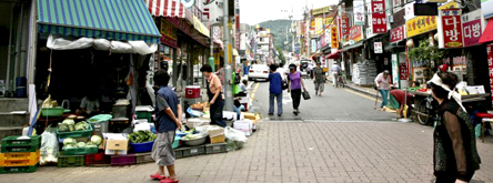 복숭아가 있을까, 소사 청과물시장