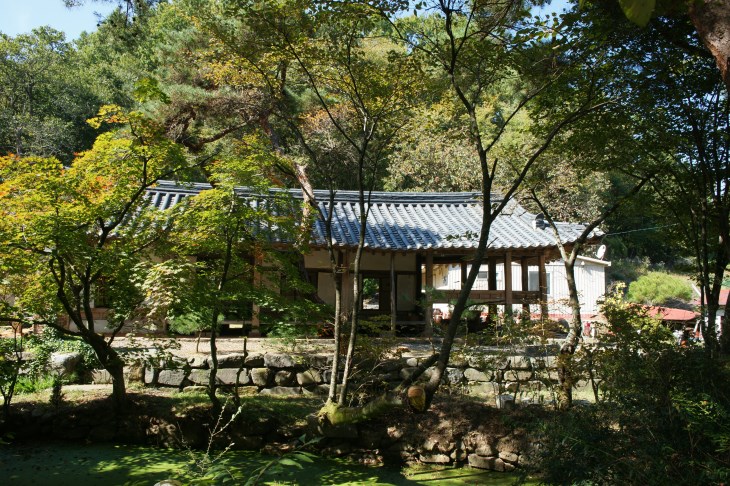 정원의 소나무가 잠을 청하는 고즈넉한 경치, 임동일 고택(와송정) ,충청남도 청양군,체험,여행기사,트래블아이 정원의 소나무가 잠을 청하는... 