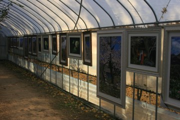 한켠에는 사계절 풍경을 사진으로 볼 수 있는 전시관이 있다.