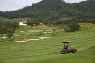 다도해를 바라보며 즐기는 라운딩