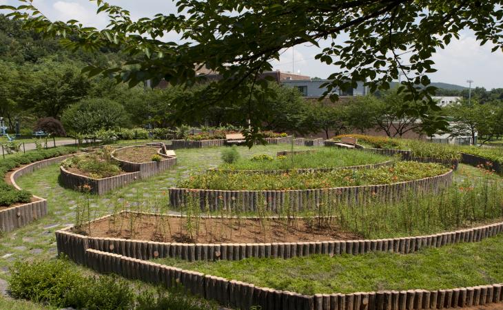 어둡고 칙칙한 전시장이 아닌 쉽게 다가갈 수 있는 공간으로 변모하는 김포 조각공원