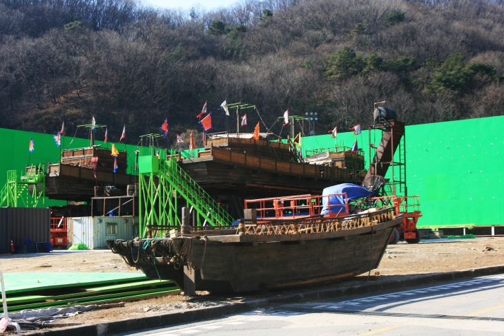 꾸준히 영화 촬영장으로 사용되는 남양주종합촬영소