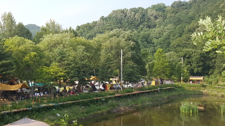 많은 캠핑 마니아들의 관심을 끌고 있는 성주오토캠핑장