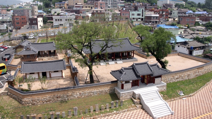 조선시대 느낌 물씬, 밀양 관아지의 모습