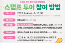 천안시, “스마트폰으로 빵지순례 체험” 모바일 스탬프 투어 운영, 국내여행, 여행정보