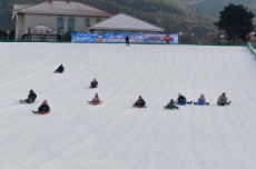 지리산 하얀 설경, 남원 바래봉 눈썰매 축제 개최, 국내여행, 여행정보