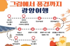 광양시, ‘그림에서 풍경까지, 광양여행’ 남도한바퀴 가을 코스, 국내여행, 여행정보