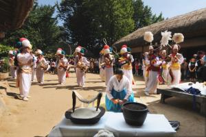 꽉 찬 보름달처럼 풍요롭게, 한국민속촌 한가위대잔치 ,국내여행,음식정보