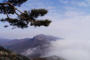 강촌의 클라이맥스, 기-승-전-'강선봉'의 운해,강원도 춘천시