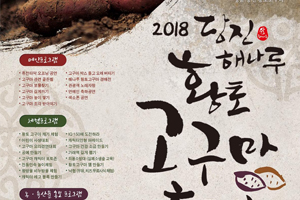 2018 당진해나루황토고구마축제 13일 팡파르