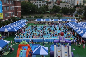 학교 운동장에 펼쳐진 환상적인 워터파크! 제5회 성북문화바캉스