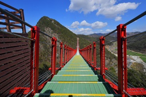 순창 채계산 출렁다리, 정식 개통