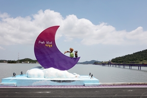 美언론도 반한 신안군 “퍼플섬(반월·박지도)”