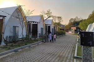 전남 함평군 대동제생태공원 오토캠핑장 문 열어