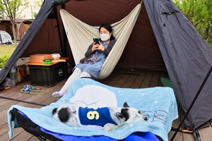 댕댕이와 함께 청정 진안고원에서 캠핑을 즐겨요!
