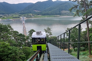 강진 가우도 모노레일, 출렁다리로 짜릿함을 느껴보세요