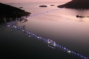 신안군, 도초수국공원, 퍼플섬, SRT 독자가 선정한 최고여행지로