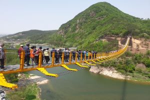 금산군, 제원면 월영산 출렁다리 개통