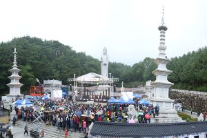 가을에는 팔공산에서 승시 축제를 즐긴다