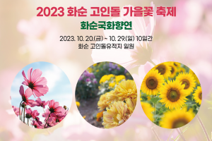 화순시, 『2023 화순 고인돌 가을꽃 축제』 “화순의 가을로 당신을 초대합니다”