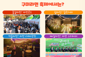 구미시, 17~19일『2023 구미라면 축제』개최