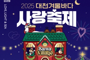 ‘사랑·불빛 그리고 바다' 2025 대천겨울바다사랑축제, 24일 개막