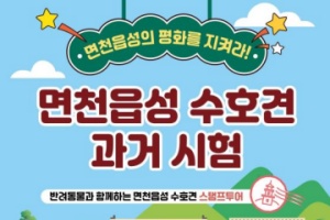 당진시, 면천읍성 내 반려동물 스탬프 투어 2월부터 진행