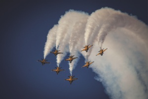 고흥우주항공축제, 공군 특수비행팀 블랙이글스의 ‘화려한 비상’