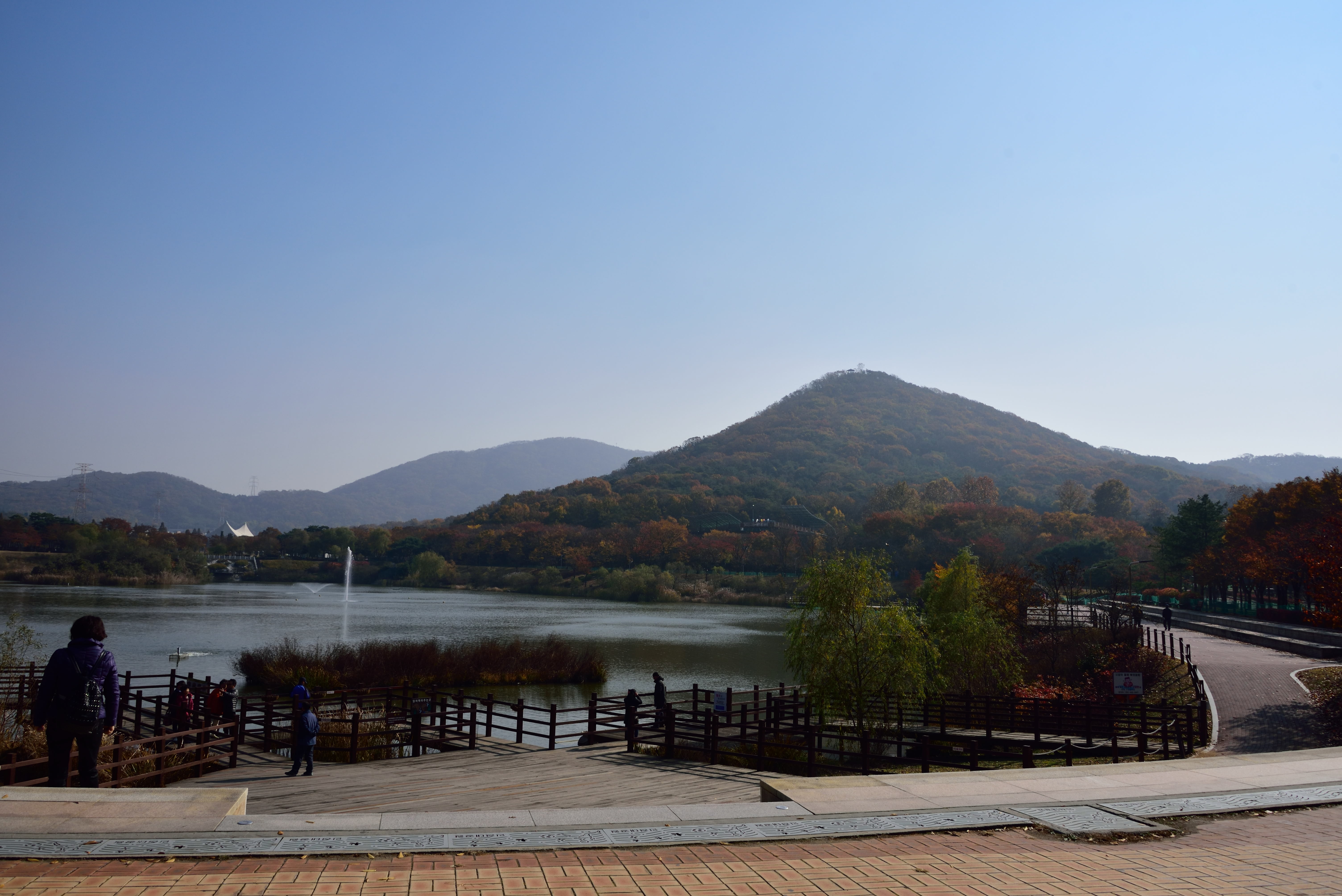 인천대공원 내 호수공원