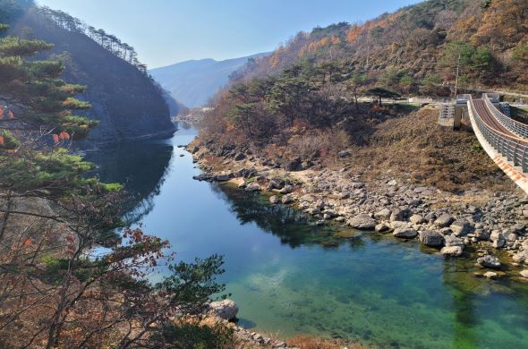 선유교에서바라본풍경