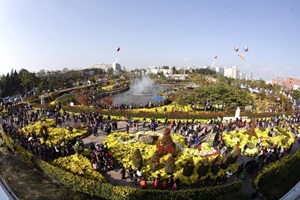 국화의 천국, 익산천만송이국화축제