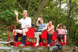 숲에서 부는 약바람 찾아, 석산리 약바람 산촌마을