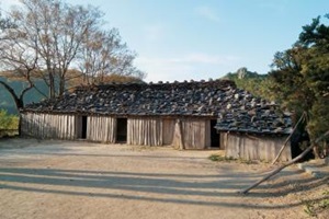 울릉도의 유일한 평지, 나리분지 