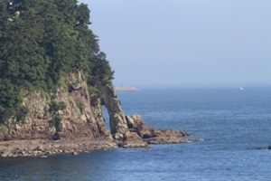 한려수도의 절경, 사천 남일대해수욕장,경상남도 사천시