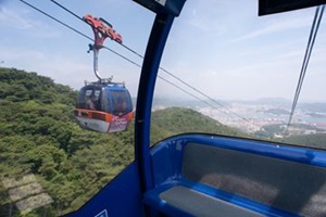 잊지 못할 기억, 한려수도 케이블카,경상남도 통영시