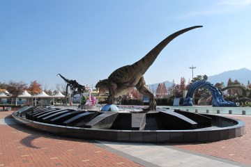 당항포 관광지는 경남고성공룡세계엑스포가 열렸던 곳이다.